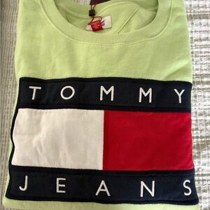 Tommy Hilfiger Lime Green Sweatshirt